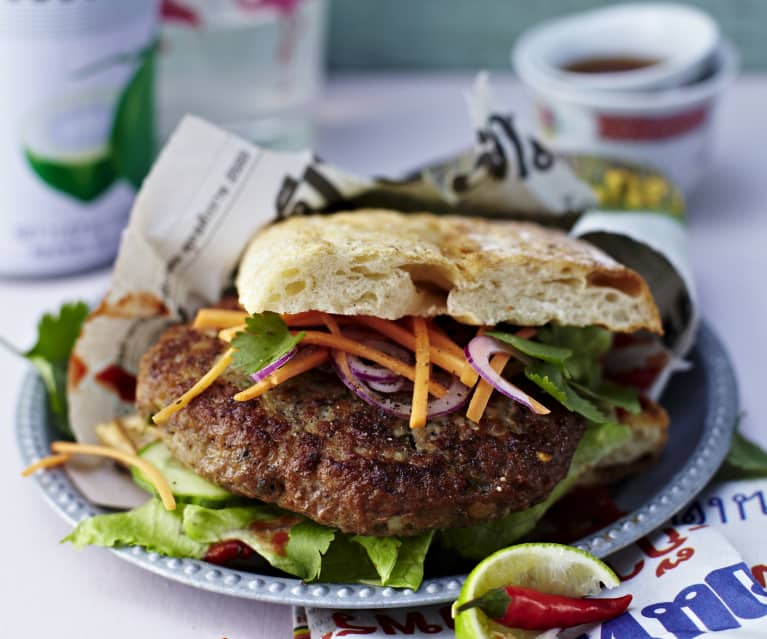 Tajski burger Tajski burger