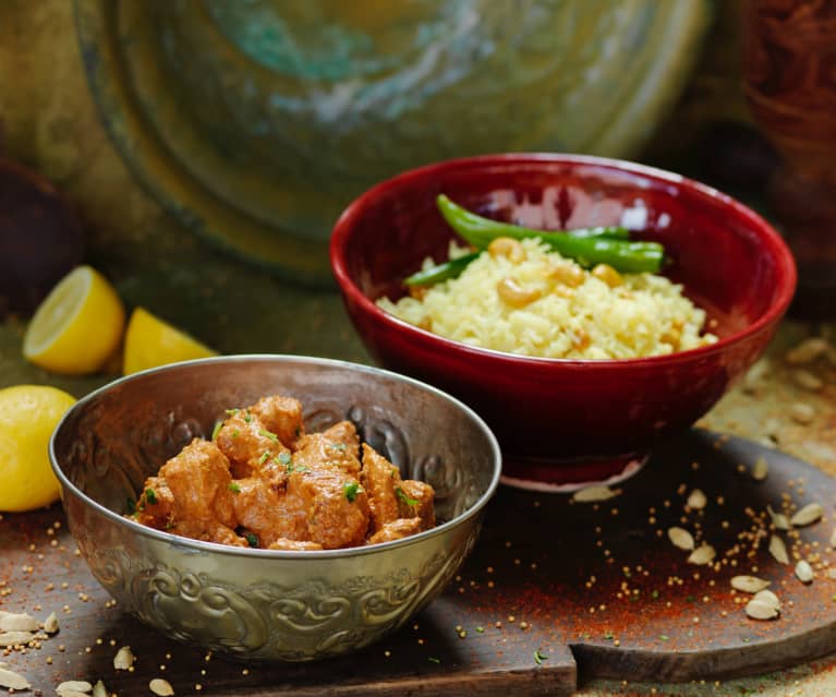 Kurczak tikka masala z cytrynowym ryżem Kurczak tikka masala z cytrynowym ryżem