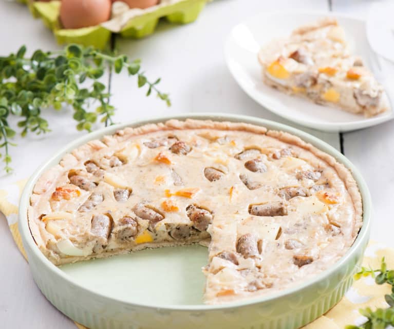 Tarta z nadzieniem żurkowo-jajecznym Tarta z nadzieniem żurkowo-jajecznym