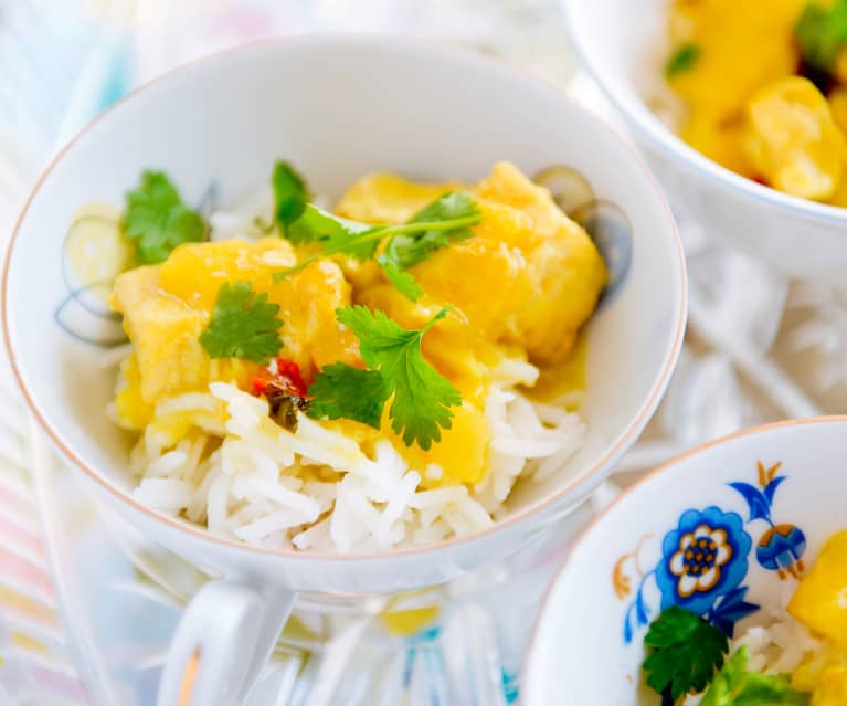 Curry z kurczakiem i mango Curry z kurczakiem i mango