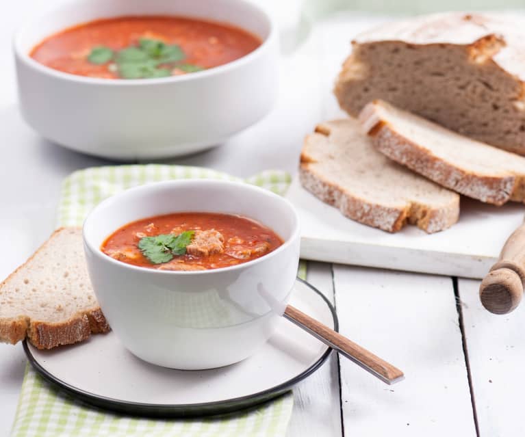 Pikantna wieprzowina w pomidorach z chili Pikantna wieprzowina w pomidorach z chili