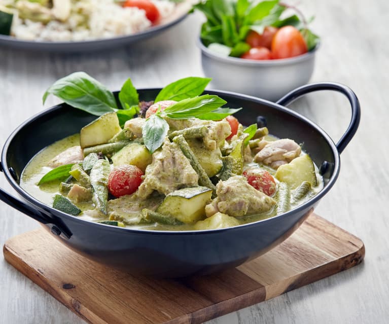 Kurczak po tajsku w zielonym curry Kurczak po tajsku w zielonym curry
