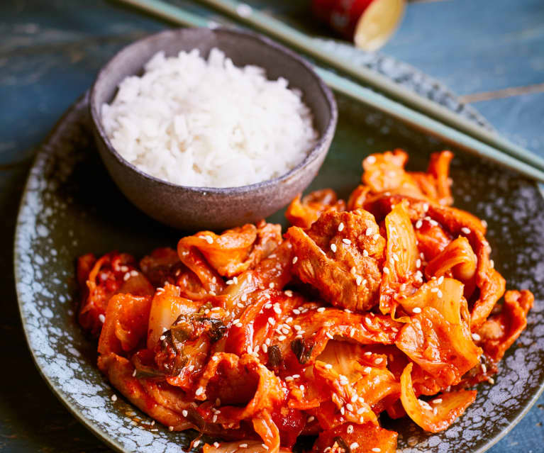 Boczek z kimchi Boczek z kimchi
