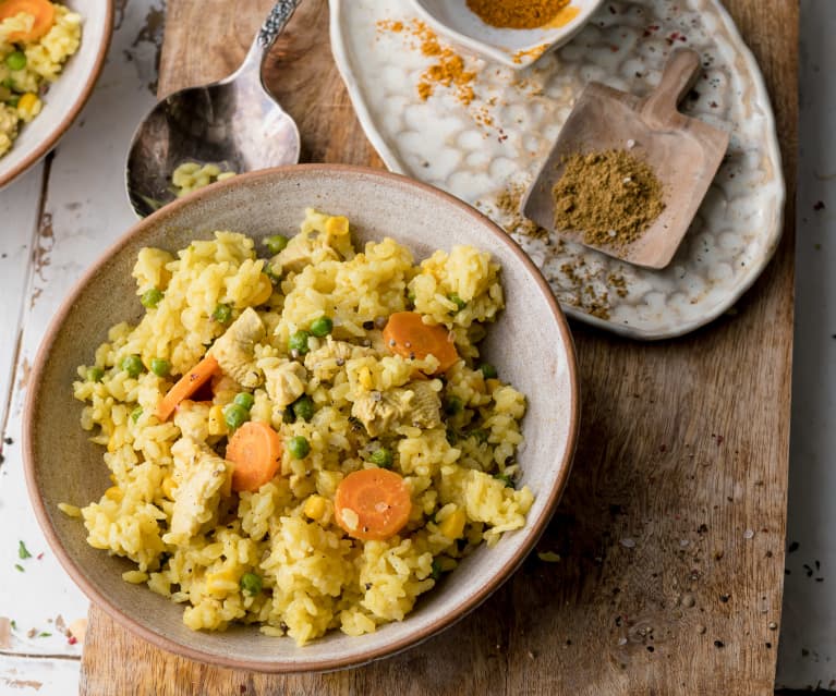 Ryż z kurczakiem curry Ryż z kurczakiem curry