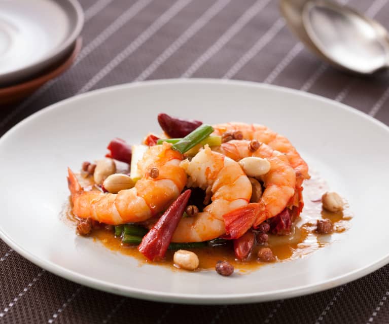 Krewetki Kung Pao Krewetki Kung Pao
