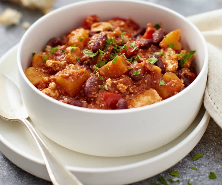Wegańskie "chili con carne" Wegańskie "chili con carne"