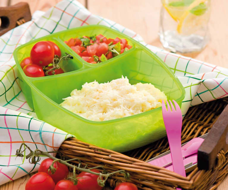 Risotto z salsą pomidorową Risotto z salsą pomidorową