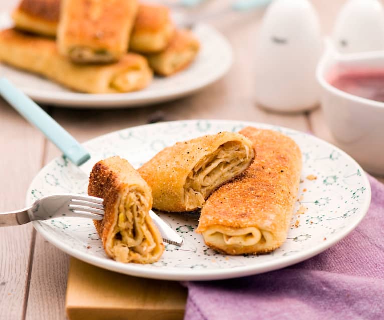 Krokiety z grzybami i kapustą Krokiety z grzybami i kapustą