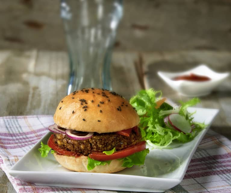 Burger wegański Burger wegański