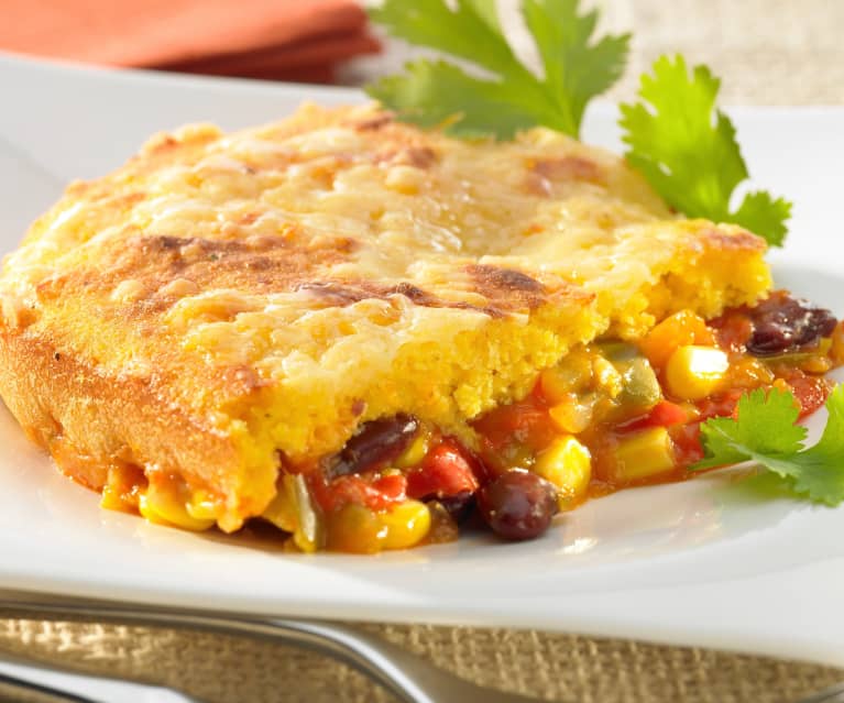 Meksykańskie chili con carne z serową polentą Meksykańskie chili con carne z serową polentą
