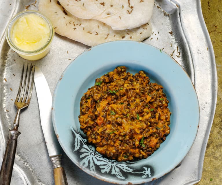 Dal makhani z soczewicy Dal makhani z soczewicy