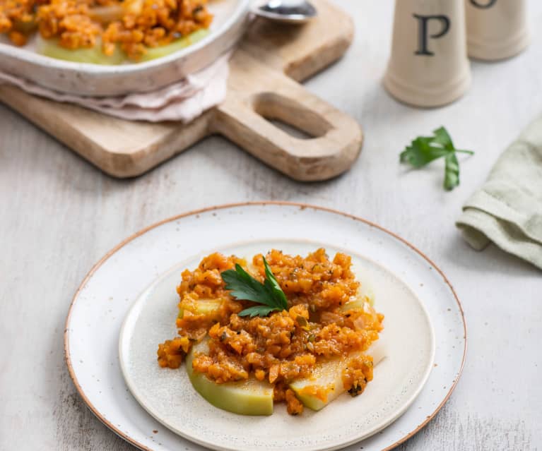 Kalarepa à la ryba po grecku Kalarepa à la ryba po grecku