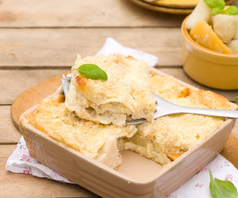 Lasagne z topinamburem Lasagne z topinamburem