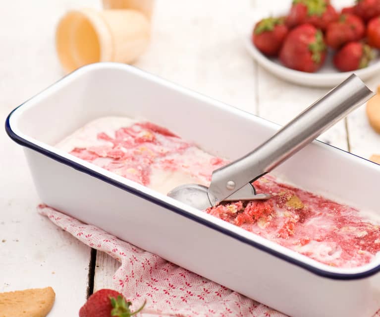 Lody truskawkowo-sernikowe Lody truskawkowo-sernikowe