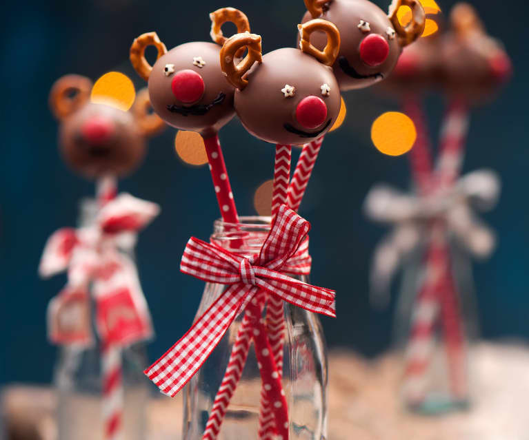 Świąteczne cake pops Świąteczne cake pops
