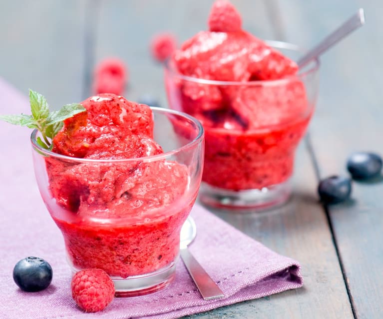 Sorbet z owoców leśnych Sorbet z owoców leśnych