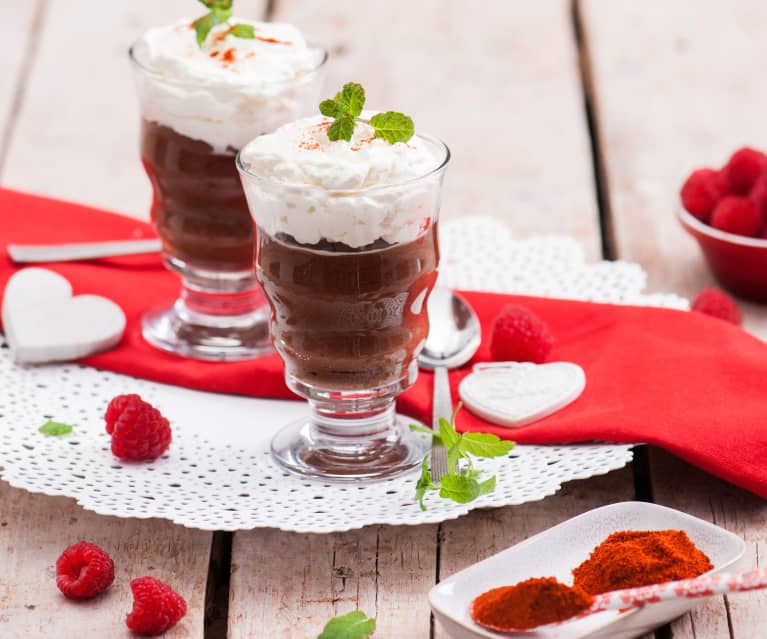Mus czekoladowy z chili Mus czekoladowy z chili