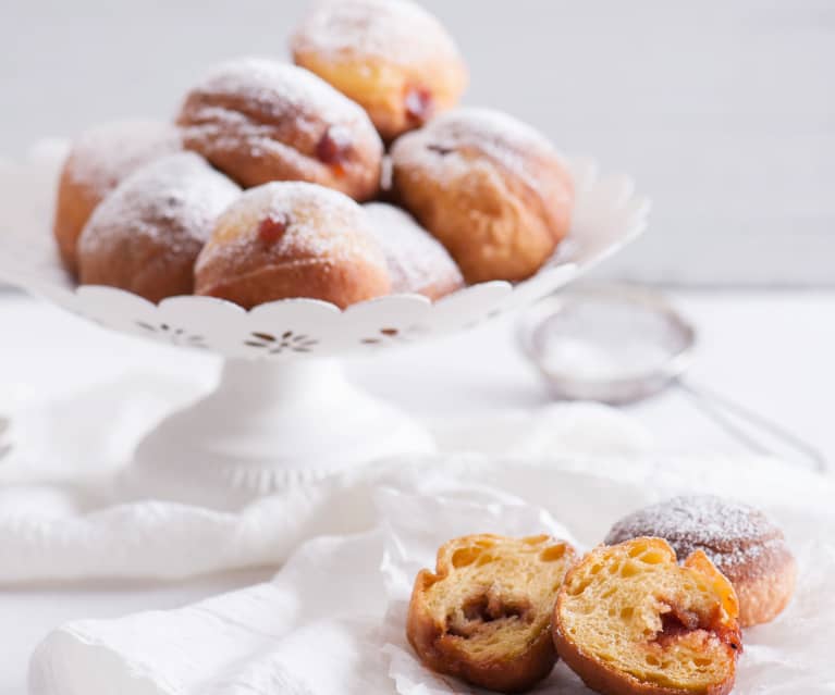 Pączki wegańskie z batatem Pączki wegańskie z batatem