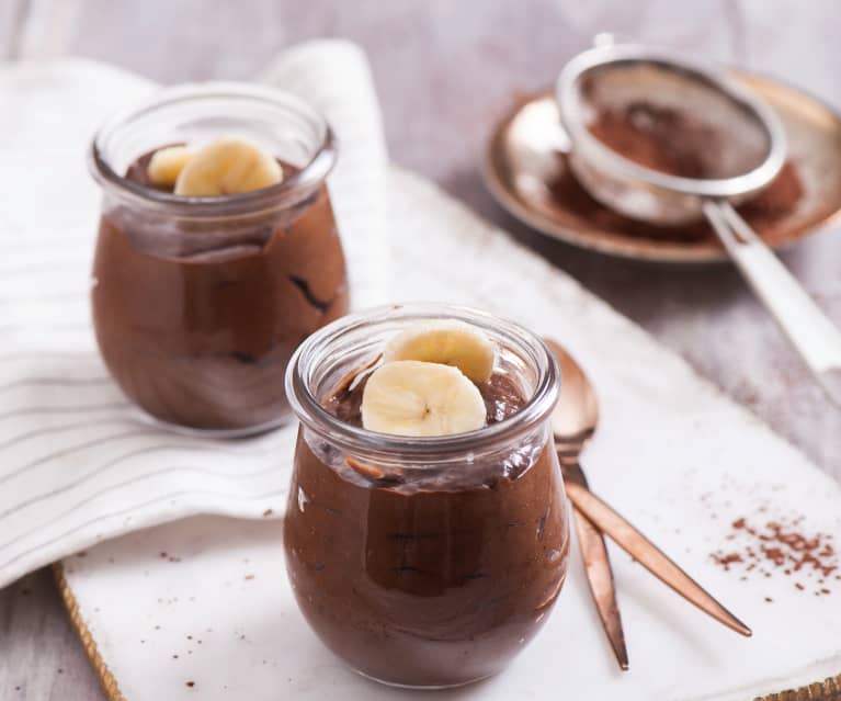 Wegański mus z bananów i awokado Wegański mus z bananów i awokado