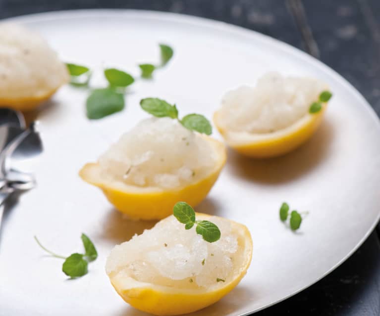 Granita w cytrynie Granita w cytrynie