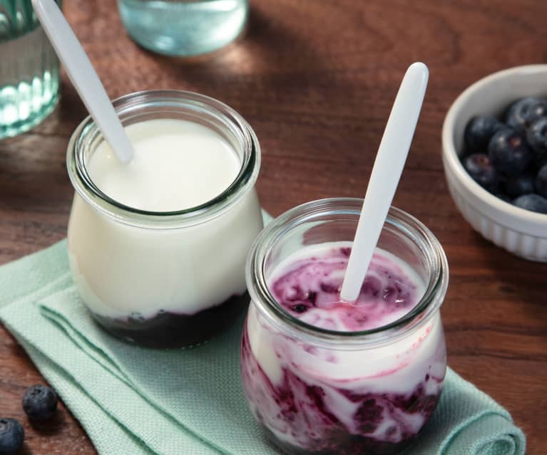 Jogurt z borówkami Jogurt z borówkami