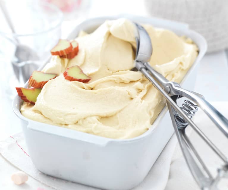 Lody rabarbarowe Lody rabarbarowe