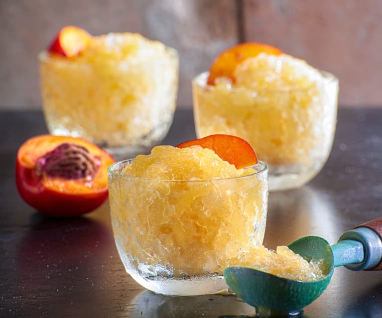Granita z nektarynek Granita z nektarynek