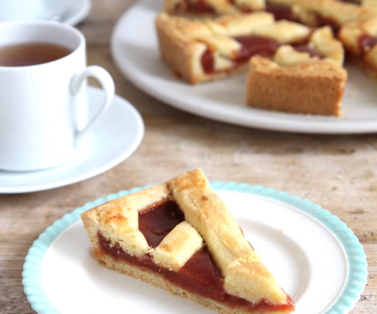 Tarta z marmoladą pigwową Tarta z marmoladą pigwową