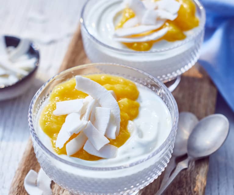 Deser twarogowy z mango Deser twarogowy z mango