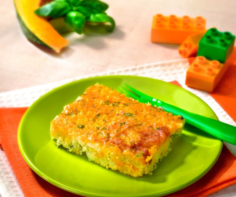 Zapiekanka z kuskusu i dyni (dla dzieci) Zapiekanka z kuskusu i dyni (dla dzieci)