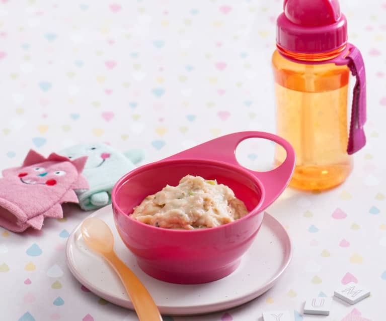 Purée ziemniaczane z łososiem (dla dzieci) Purée ziemniaczane z łososiem (dla dzieci)