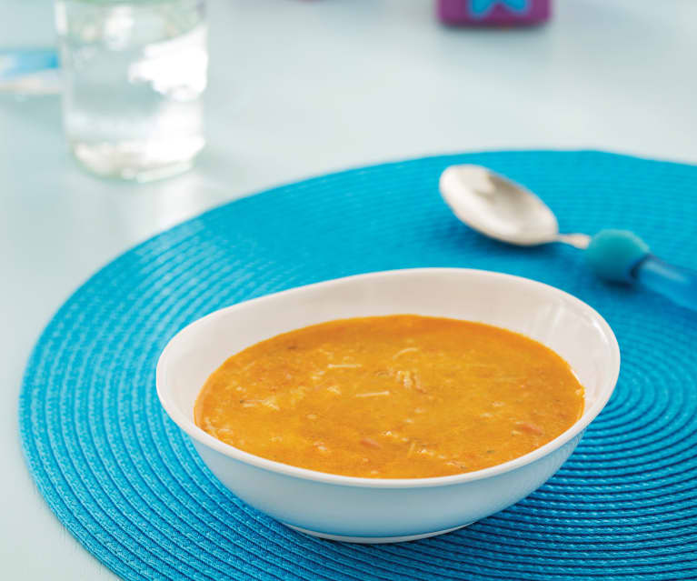 Zupa z krewetkami i makaronem (dla dzieci) Zupa z krewetkami i makaronem (dla dzieci)