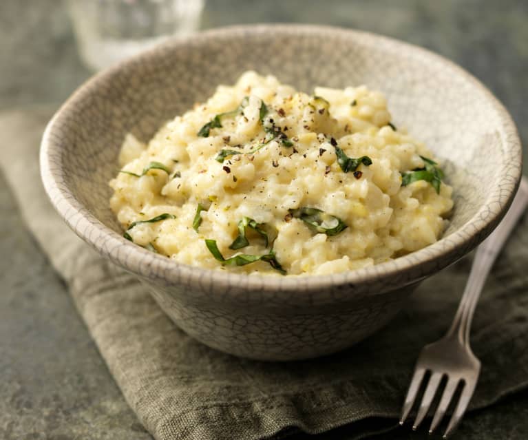 Risotto z cukinią i serem feta Risotto z cukinią i serem feta
