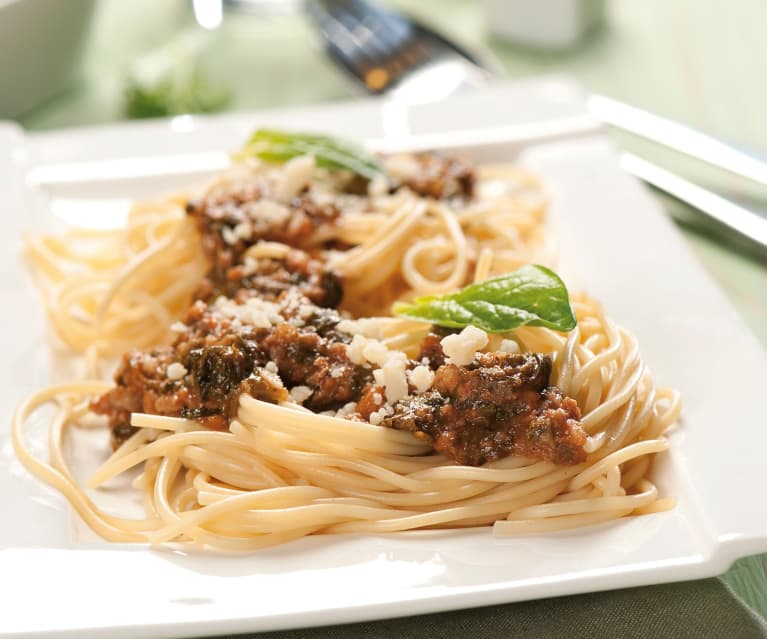 Spaghetti ze szpinakiem Spaghetti ze szpinakiem