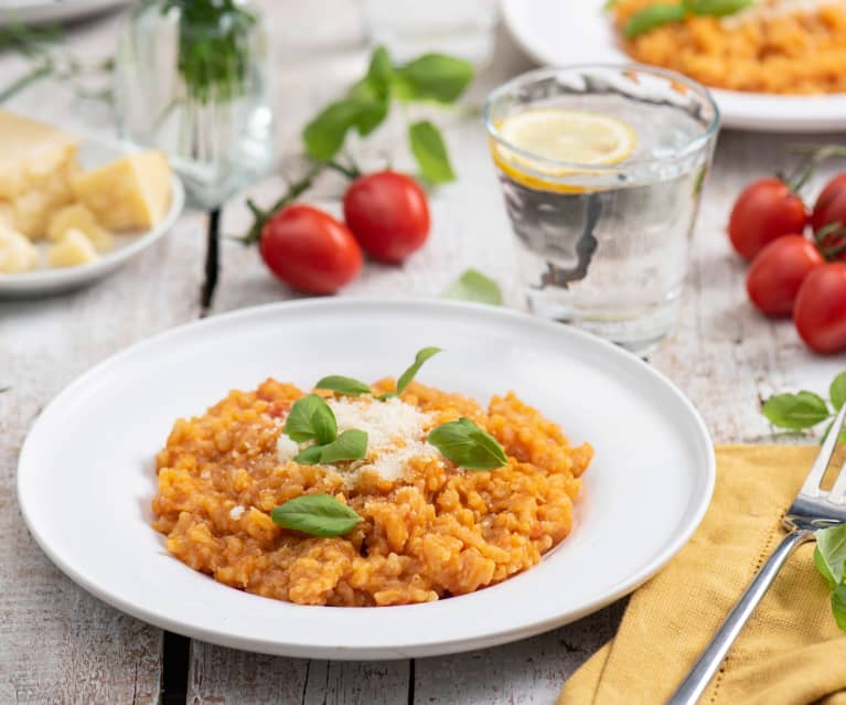 Risotto ze świeżymi pomidorami Risotto ze świeżymi pomidorami