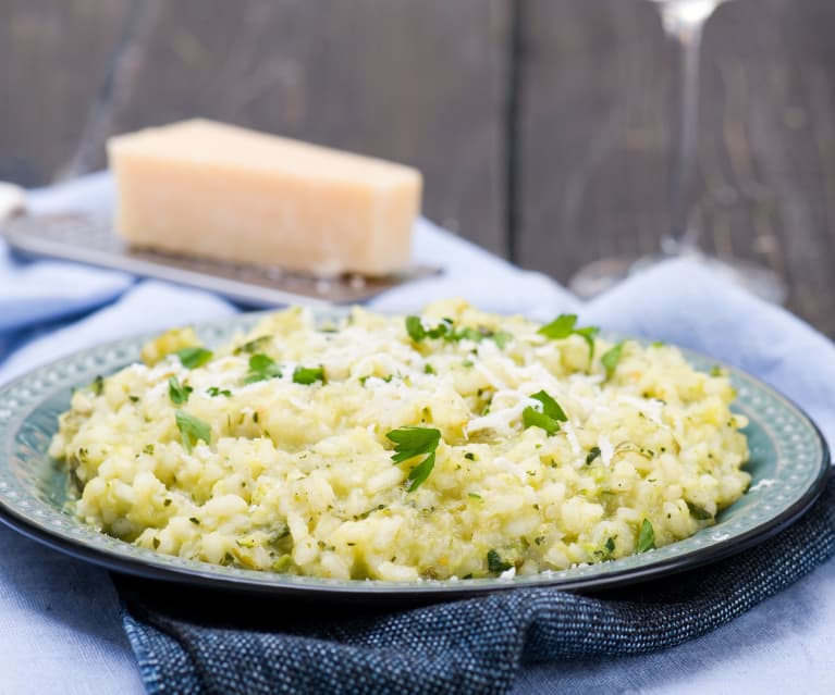 Risotto z cukinii Risotto z cukinii