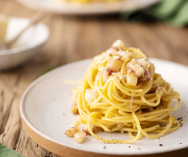 Spaghetti alla carbonara Spaghetti alla carbonara