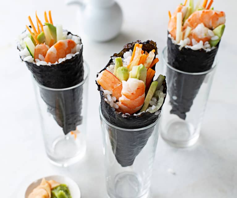 Sushi temaki Sushi temaki