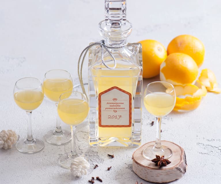 Aromatyczna nalewka pomarańczowa  Aromatyczna nalewka pomarańczowa