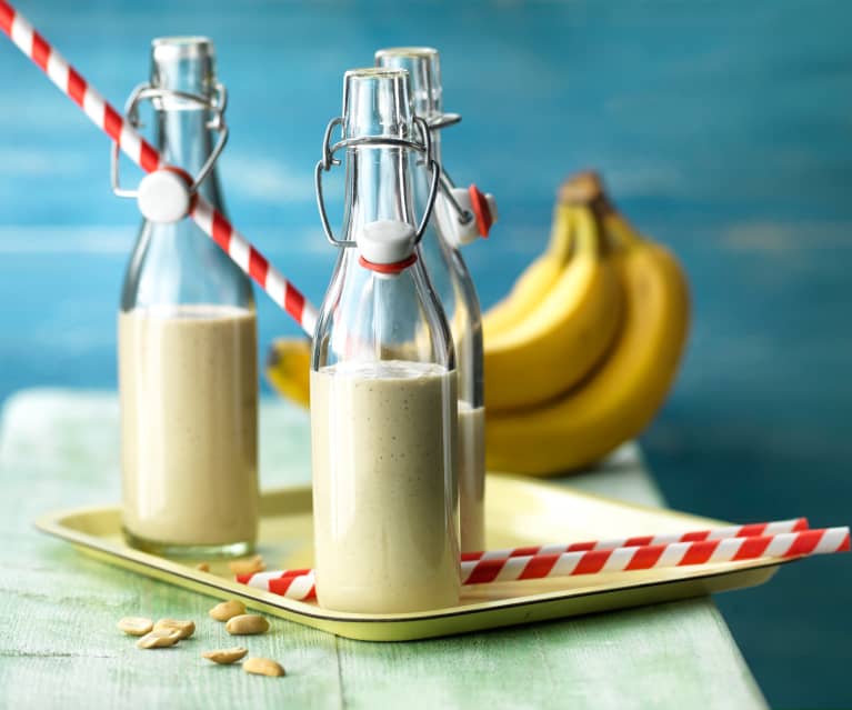 Koktajl śniadaniowy bananowo-orzechowy Koktajl śniadaniowy bananowo-orzechowy
