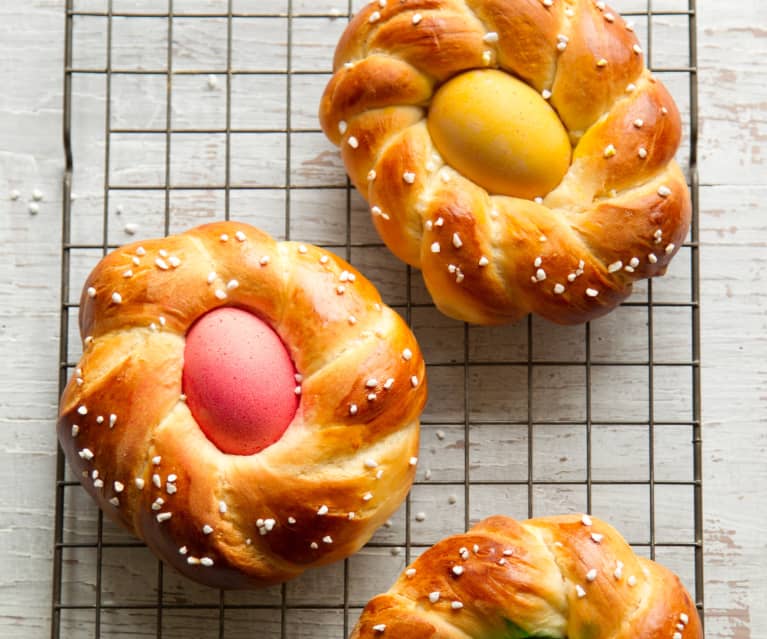 Włoskie chlebki wielkanocne (Pane di Pasqua) Włoskie chlebki wielkanocne (Pane di Pasqua)