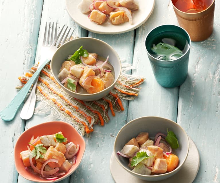 Peruwiańskie ceviche Peruwiańskie ceviche