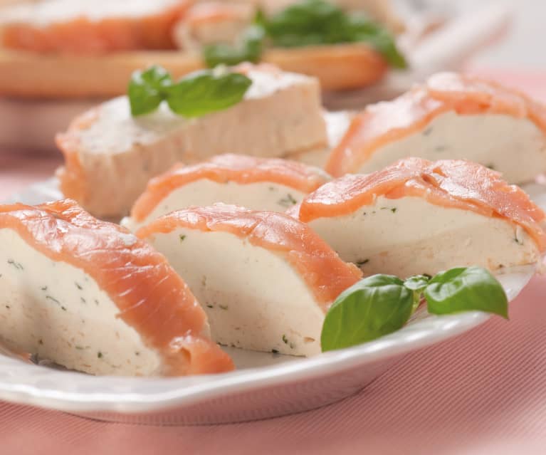 Terrina z łososia i ricotty Terrina z łososia i ricotty