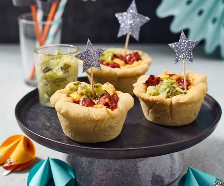 Hot-dogowe muffiny Hot-dogowe muffiny