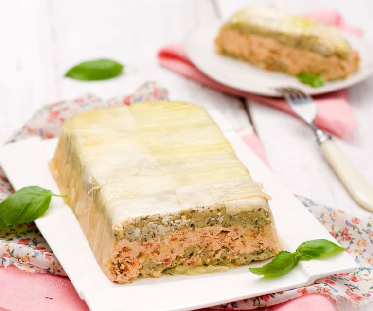 Terrina z ziołową polentą Terrina z ziołową polentą