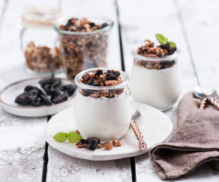 Granola śliwkowa bez cukru Granola śliwkowa bez cukru