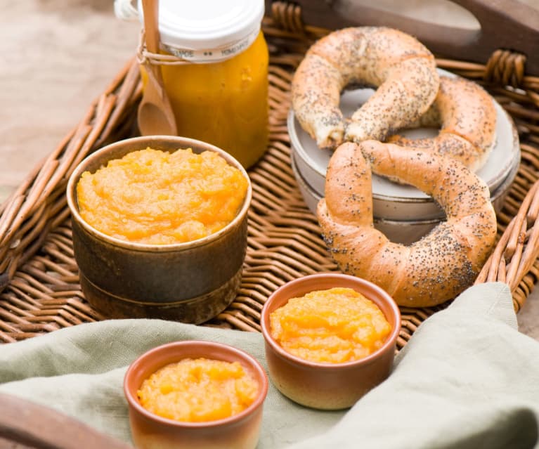 Dżem z dyni z jabłkiem i mango Dżem z dyni z jabłkiem i mango
