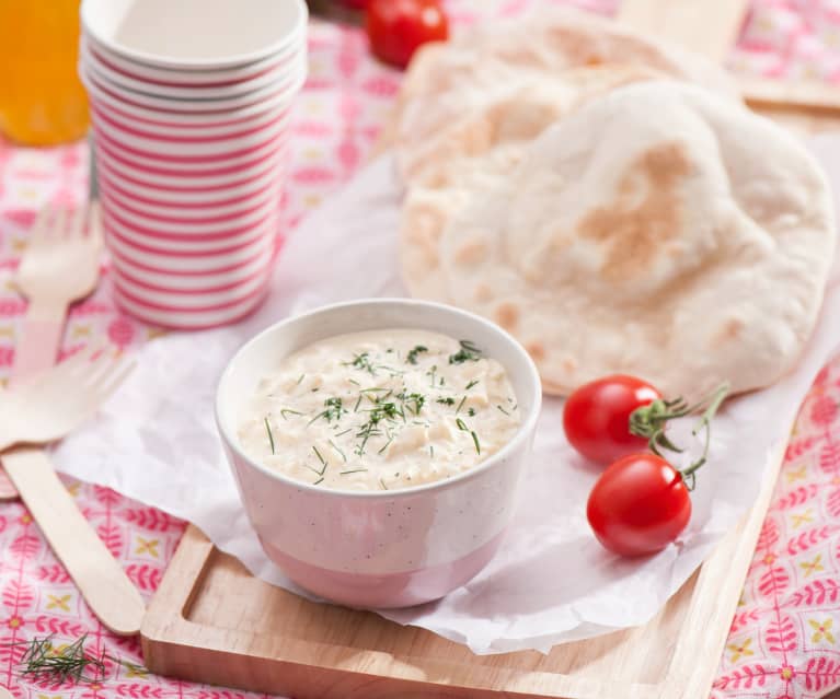 Sos jajeczny do chlebków naan Sos jajeczny do chlebków naan