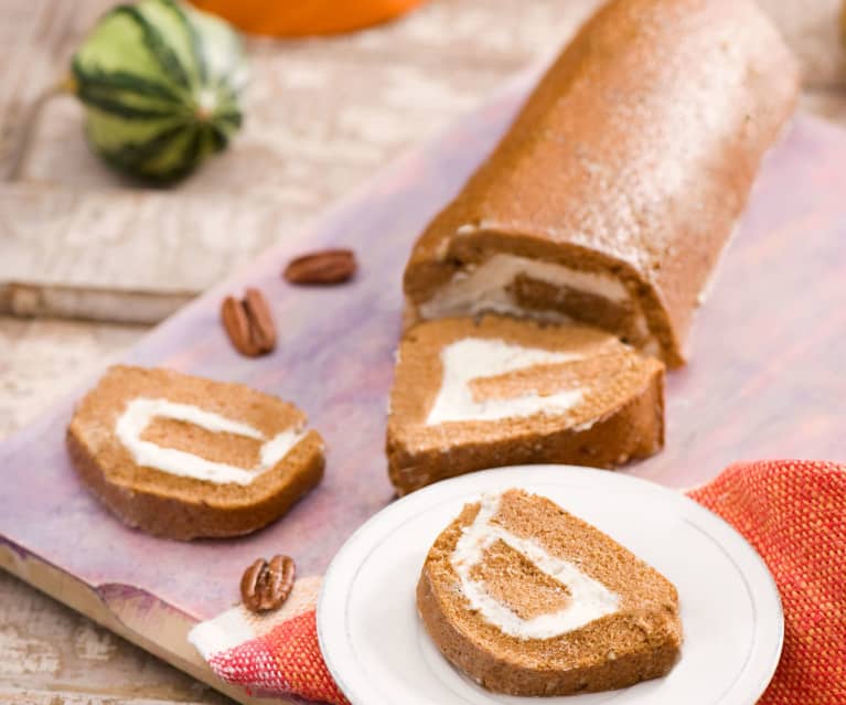 Rolada dyniowa z orzechami pecan Rolada dyniowa z orzechami pecan