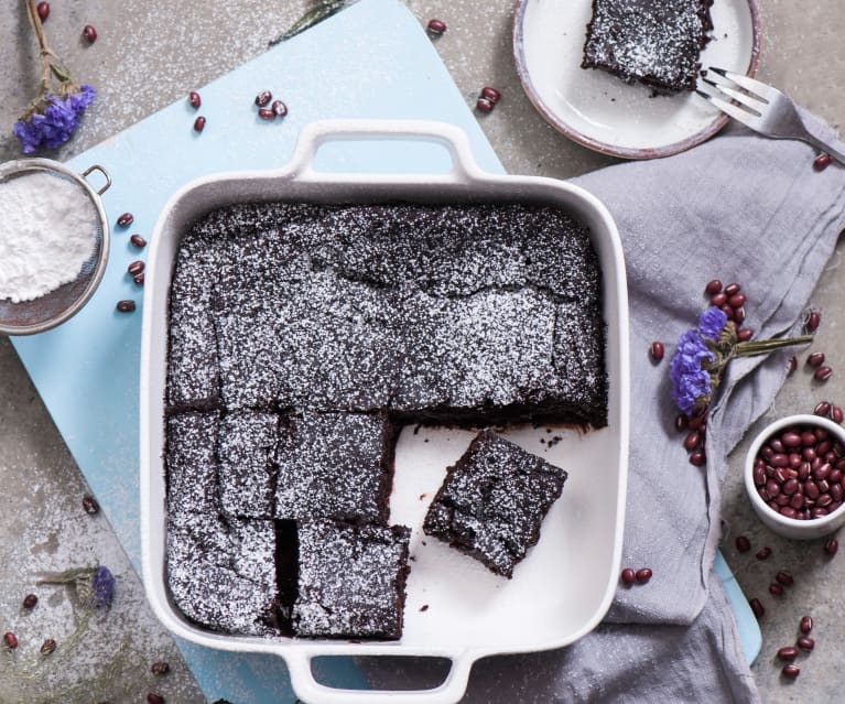 Brownie z czerwonej fasoli Brownie z czerwonej fasoli